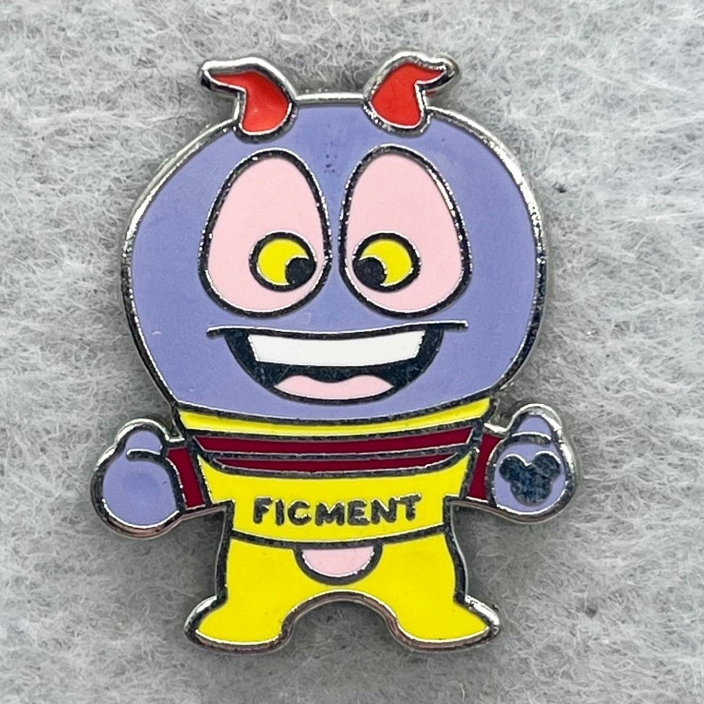 🔮 5/$25 Disney Deebees Figment Figmentee Pin